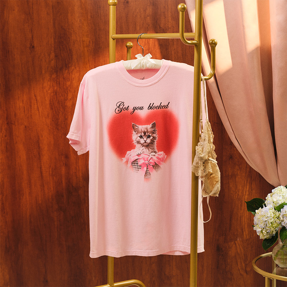 Got You Blocked Tee Editorial