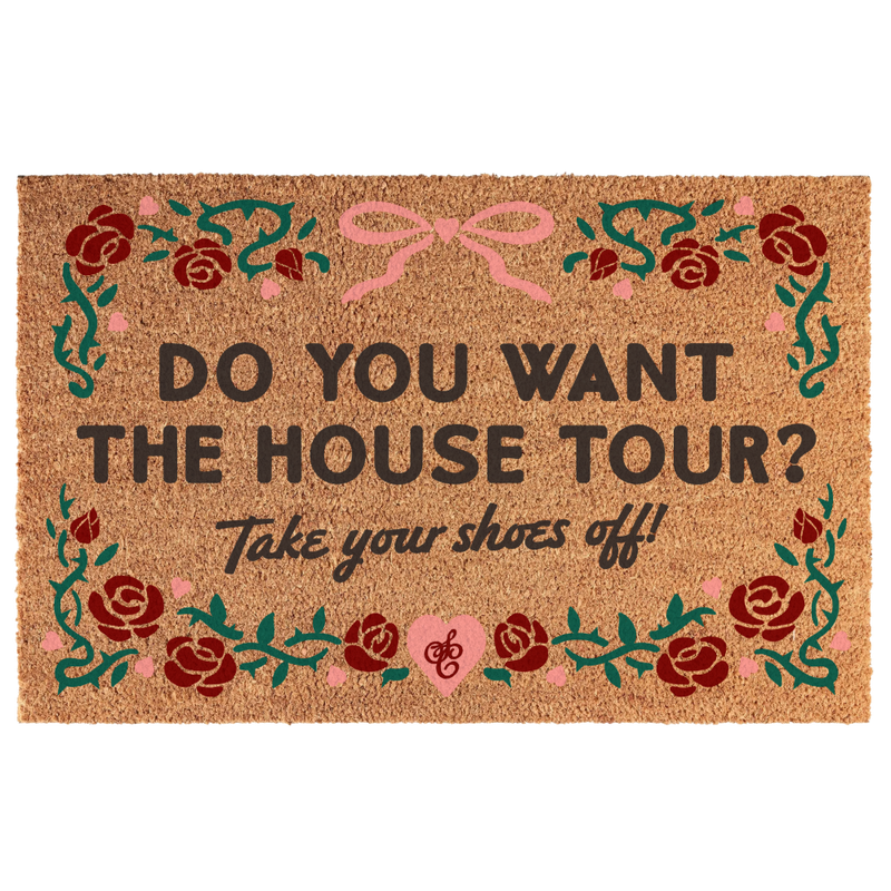 House Tour Door Mat
