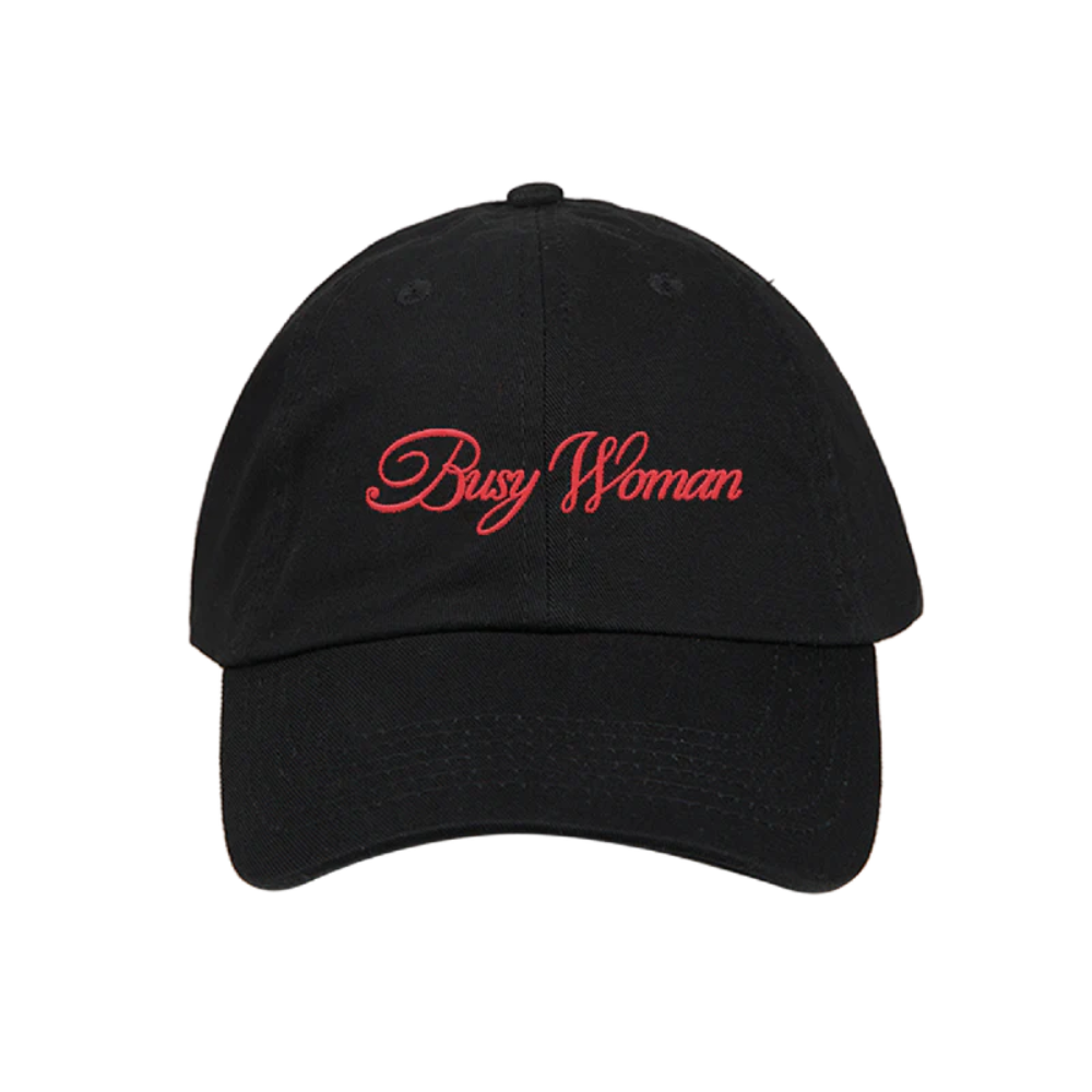 busy woman hat